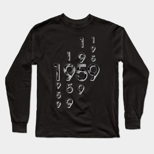 Année de naissance 1959 Long Sleeve T-Shirt